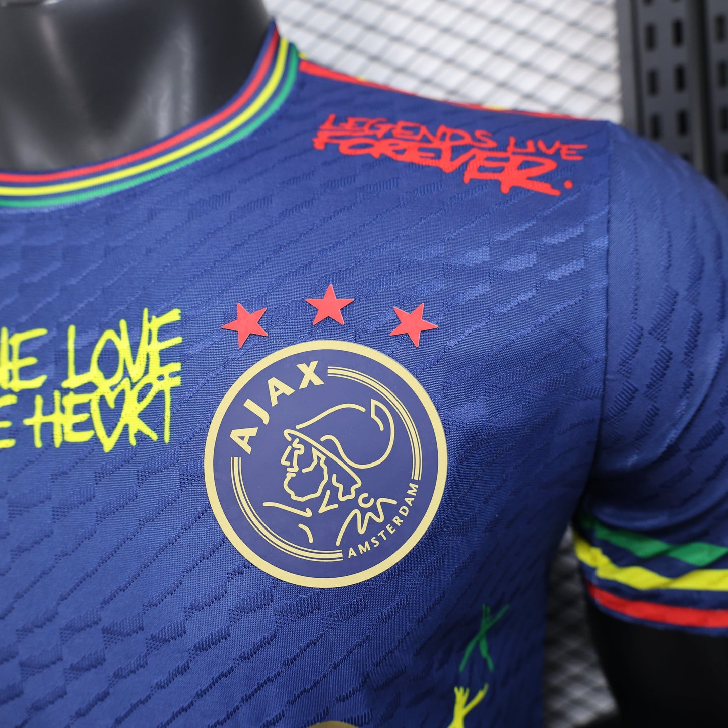 Ajax x Bob Marley Blue Kit 21/22