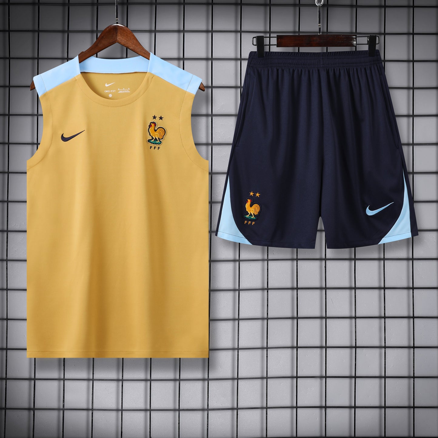 France Gold Light Blue Training Set