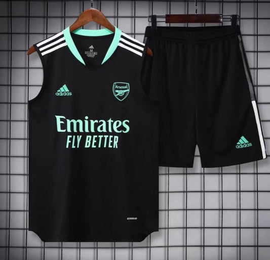 Arsenal 22/23 Black & Light Blue Training Set