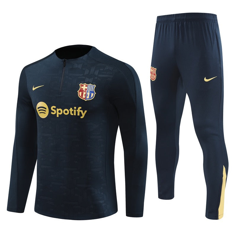 FCBarcelona 24/25 Blue & Gold Long Training Set