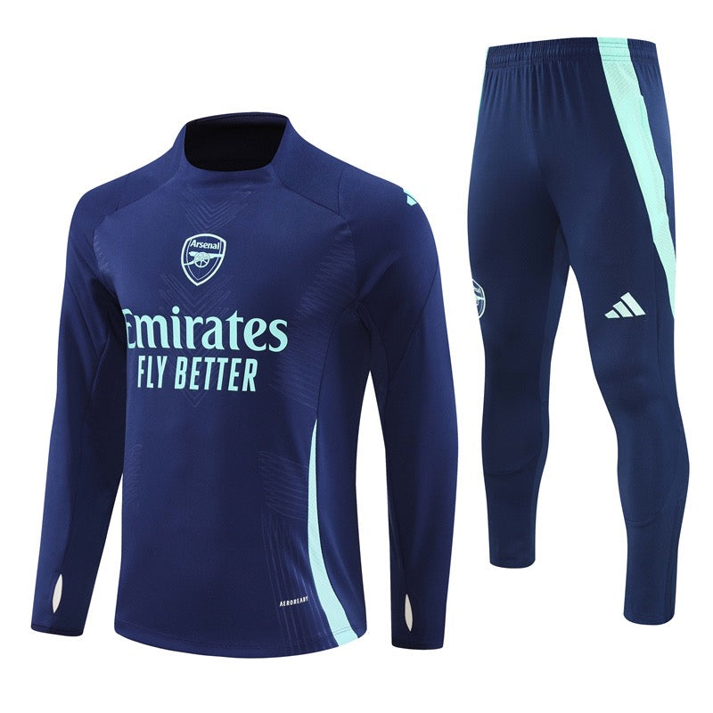 Arsenal 24/25 Dark Blue & Light Blue Long Training Set