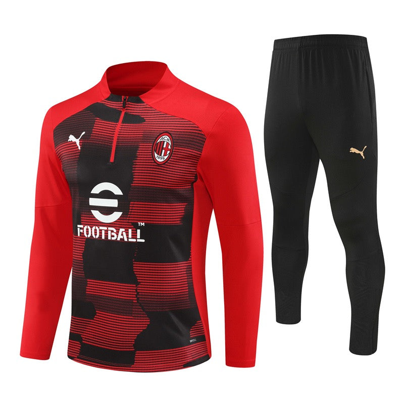 AC Milan 24/25 Red & Black Long Training Set