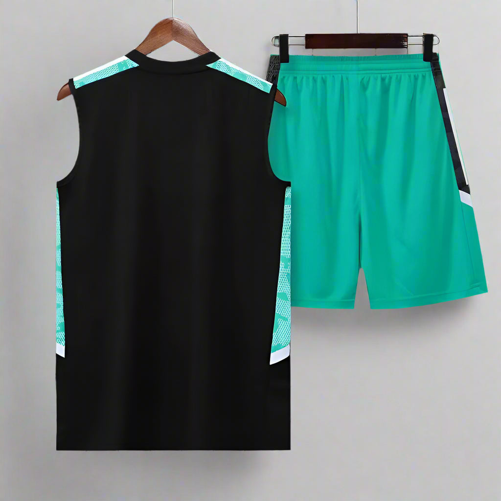 Real Madrid 22/23 Black Light Blue Training Set